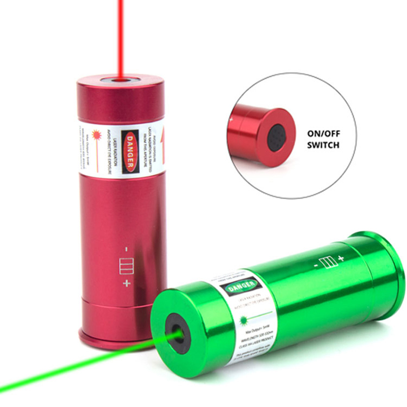 12GA Green Laser Boresighter 12GA Laser Bore Sight na may ON/OFF