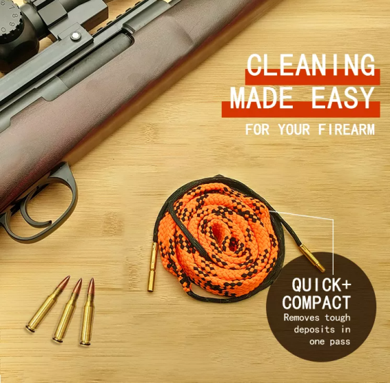 Paano gamitin ang gun cleaning kit, pangangaso at pagbaril ng boresnake kit?