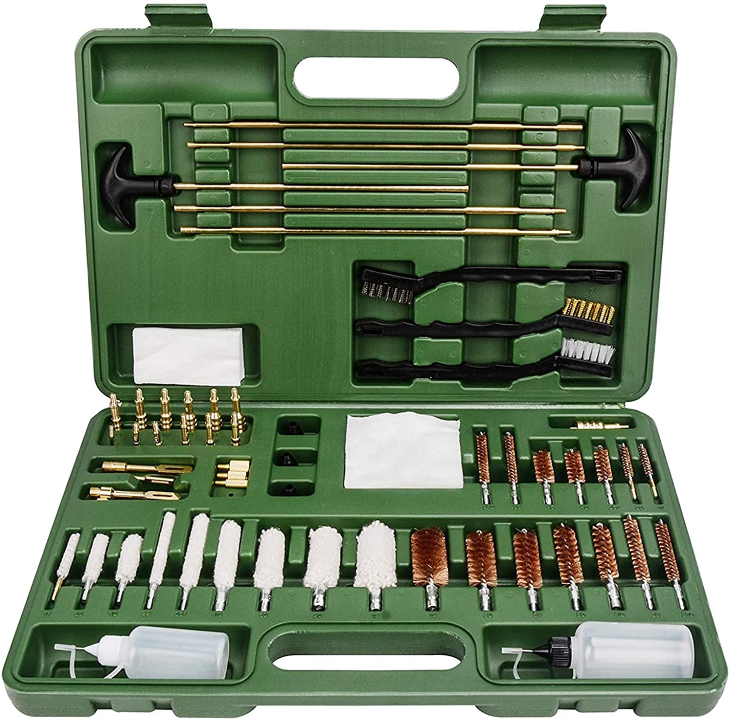 Universal Gun Cleaning Kit para sa Lahat ng Baril na may Case Travel Size Portable
