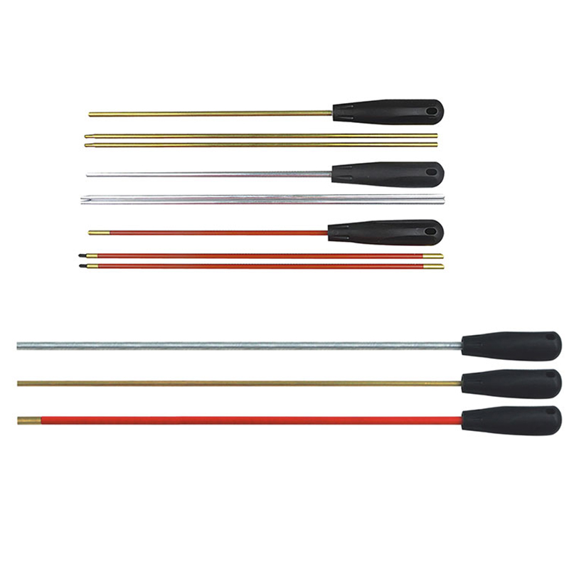 3-section gun cleaning rods plastic hawakan
