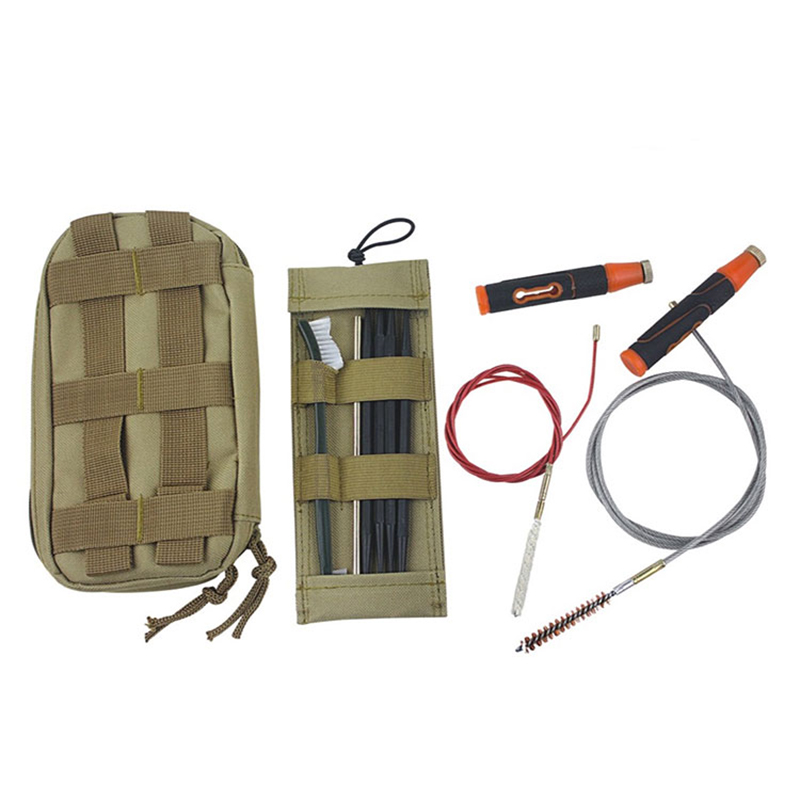 All in One Deluxe Aluminum Case Gun Cleaning Kit na may Kumpletong Paglilinis at mga tool sa Gunsmith