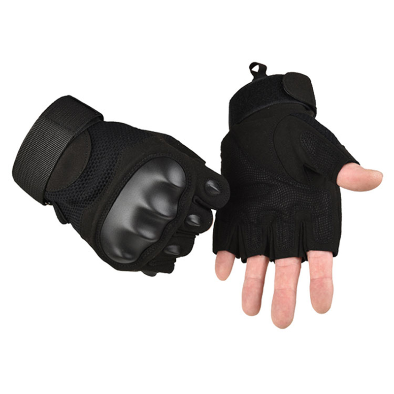 Pagbibisikleta ng Motorsiklo na Fingerless Half Finger Gloves Militar Gloves Army Tactical Hand Hunting Gloves