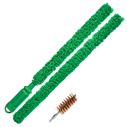 Flocking fiber (synthetic) shotgun cleaning want na may komportableng hawakan. 12/16Ga, o 20Ga. 2pcs pack, 930mm ang haba ng trabaho.