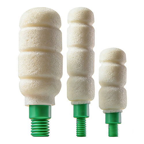 Mga brush ng foam na panlinis ng baril, Barrel Cleaning Swabs, .177cal. --- 12Ga.