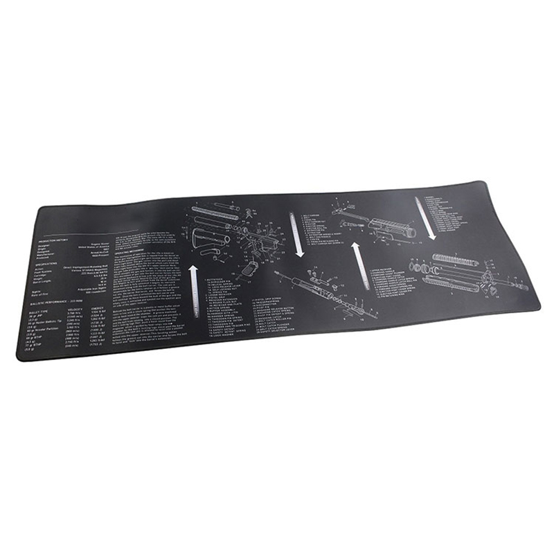 Baril Cleaning Mat para sa Long Gun