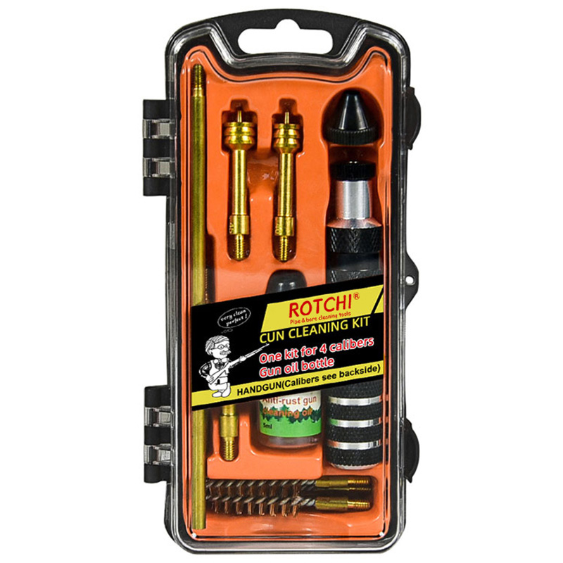 Handgun Pistol Cleaning Kit Bote ng Langis 3-in-1