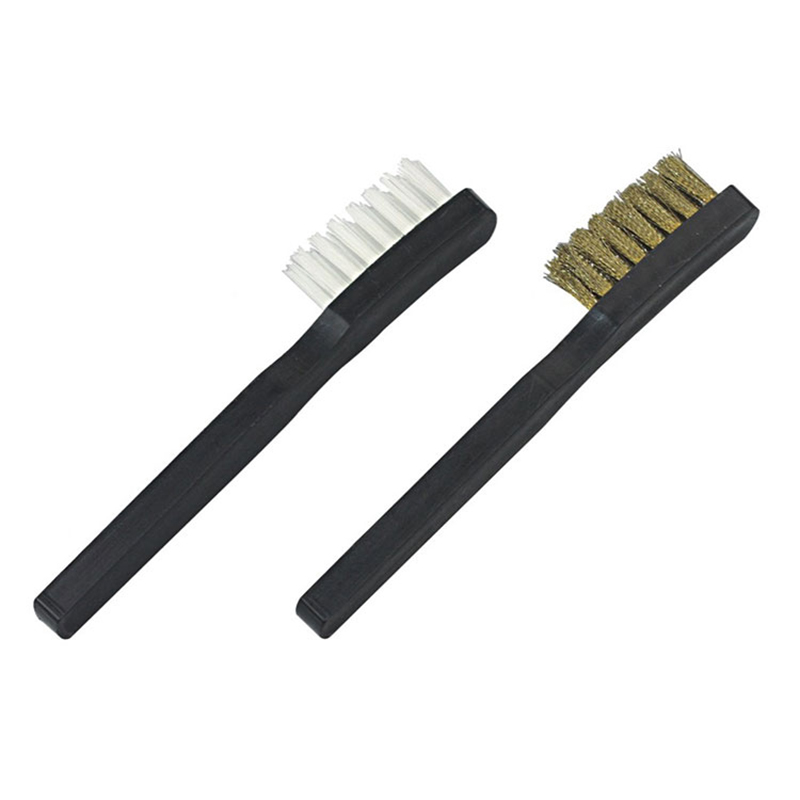 Plastic Utility Gun Cleaning Hand Brush Mabibigat na Plastic Wire