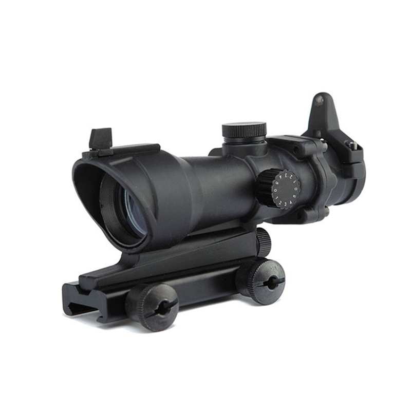 Tactical Hunting 1X32 ACOG M1 China Red Green Dot Sight Red Dot Sight Riflescope Hunting Scope na May 20mm QD Mount