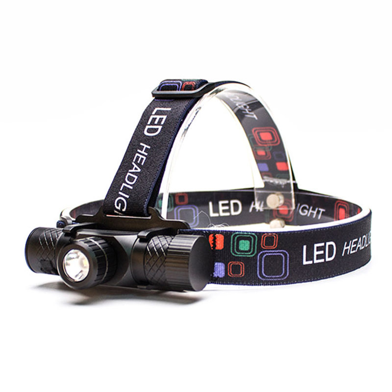 Waterproof USB Rechargeable Outdoor Emergency Headlamp para sa Camping